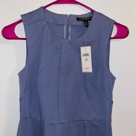 Banana Republic Blue Dress - Picture 2 of 4